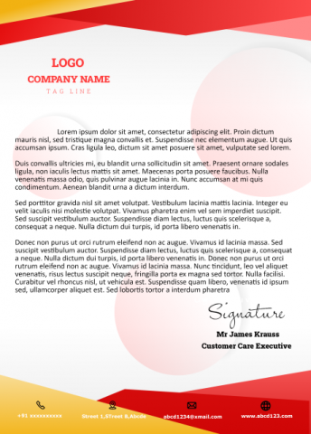 Thumbnail of Letterhead 01 Template