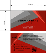 Thumbnail of Visiting Card 01 Template