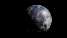 earth's 3D model